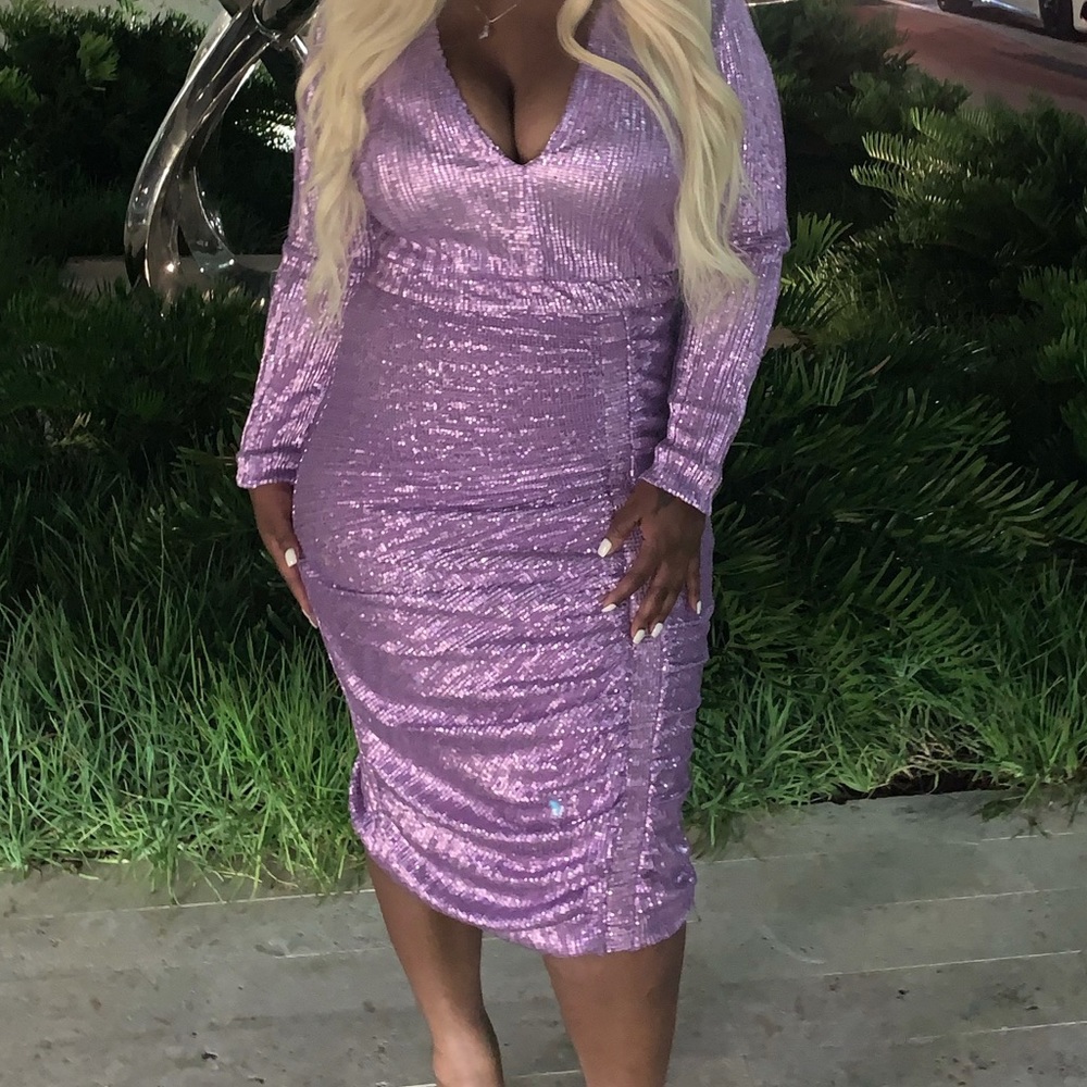 Lavish Alice Sequin Dress